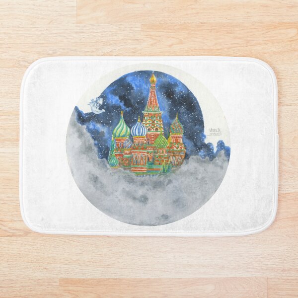 Item preview, Russian Castle & Flying Ship designed and sold by HAJRA MEEKS.