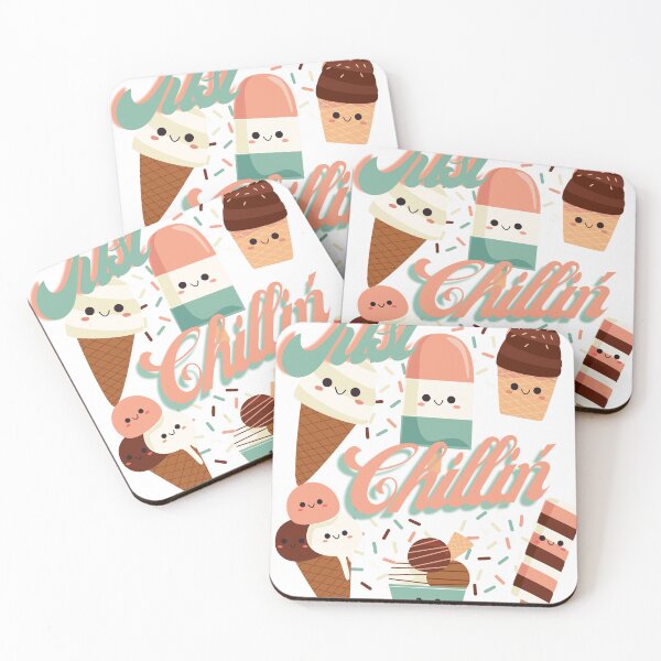 Item preview, Just Chillin'; summertime, refreshing, kawaii, cute designed and sold by Largerterritory.