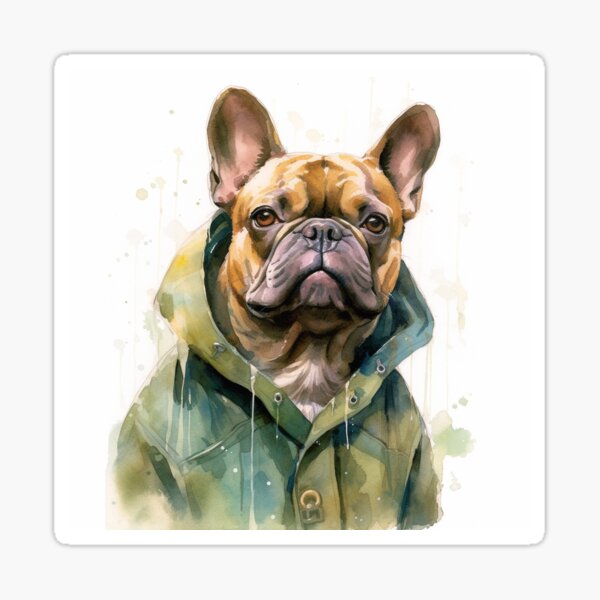 Sticker for Sale mit Französische Bulldoggen-Persönlichkeit von  SimplyScene