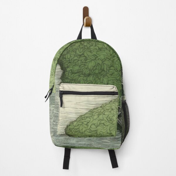 Item preview, Leaf on the Flow: Minimalist Boat on the Green River designed and sold by Piotrek0001.