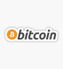 Bitcoin Logo Sticker