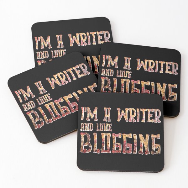 Item preview, I am a writer and love blogging designed and sold by sednalafandy79.
