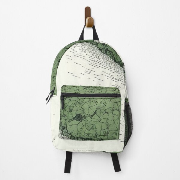 Item preview, Leaf on the Flow: Minimalist Boat on the Green River designed and sold by Piotrek0001.