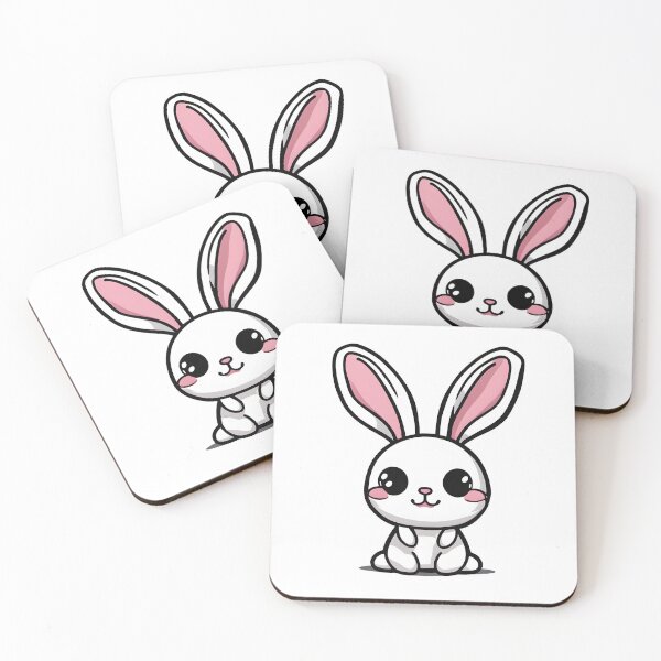 Item preview, White little bunny designed and sold by Realizey.