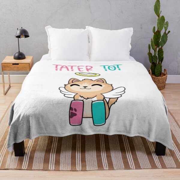 Item preview, Tater Tot Cat Angel RIP  designed and sold by EpicFusions.