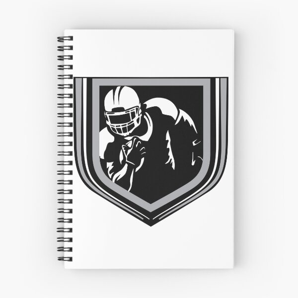 Item preview, Football Fan Silver and Black designed and sold by Color4Nature.
