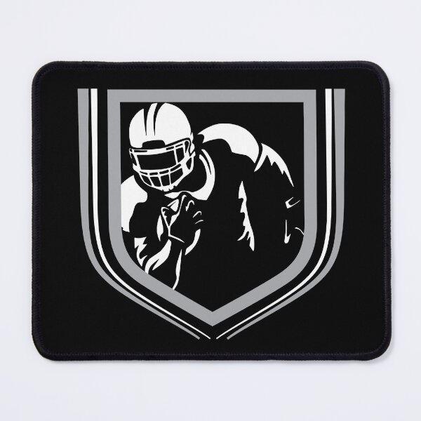 Item preview, Football Fan Silver and Black designed and sold by Color4Nature.