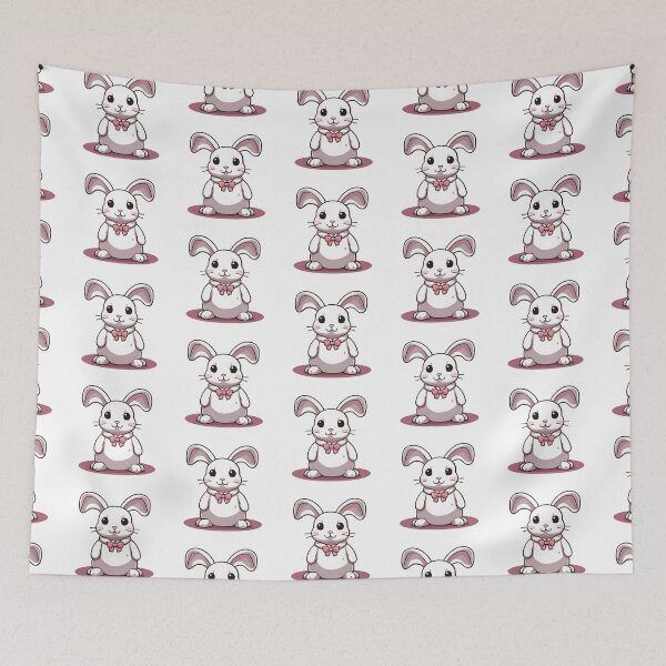 Item preview, Sweet rabbit with nice smile designed and sold by Realizey.