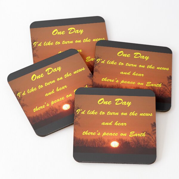 Item preview, One Day I'd like to turn on the news and hear there's peace on Earth designed and sold by michael6076.