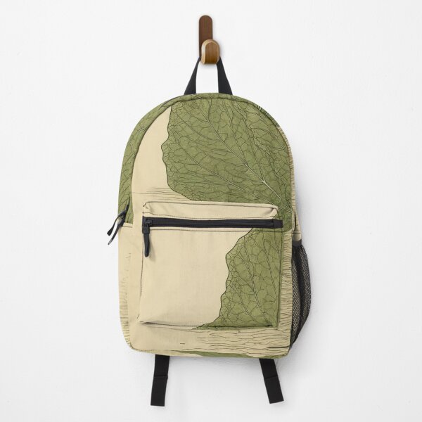 Item preview, Leaf on the Flow: Minimalist Boat on the Green River designed and sold by Piotrek0001.