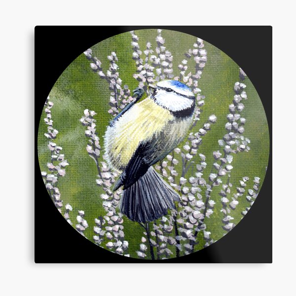 Item preview, Comon Tit Painting (black) designed and sold by SandraWarmerdam.
