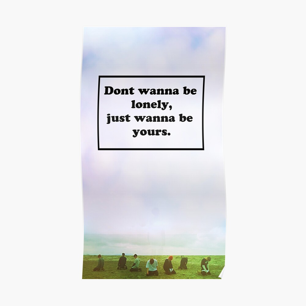 Bts Save Me Lyric Greeting Card By Emilyjustkys Redbubble