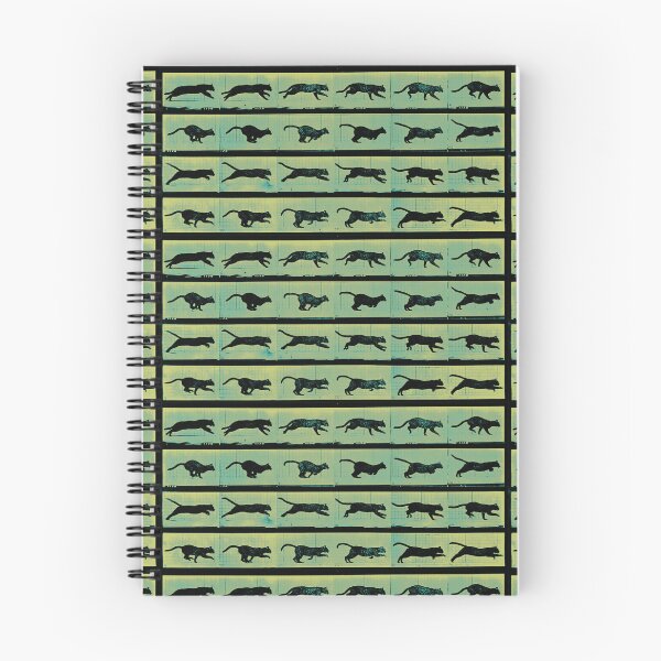 Item preview, Vintage Cat in Motion, Rain Forest designed and sold by DreamingBeetle.