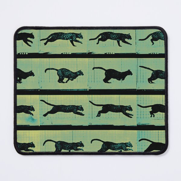 Item preview, Vintage Cat in Motion, Rain Forest designed and sold by DreamingBeetle.