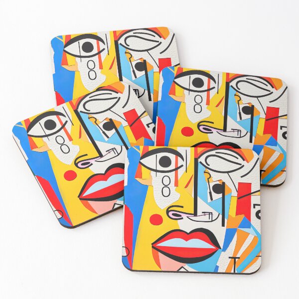 Item preview, Vibrant Depictions of Humanity designed and sold by Retro Type.