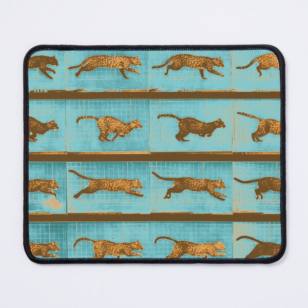 Item preview, Vintage Cat in Motion, Aegean designed and sold by DreamingBeetle.