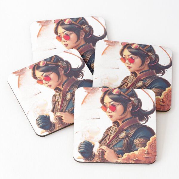 Item preview, Steampunk Girl designed and sold by Lia's AI Art.