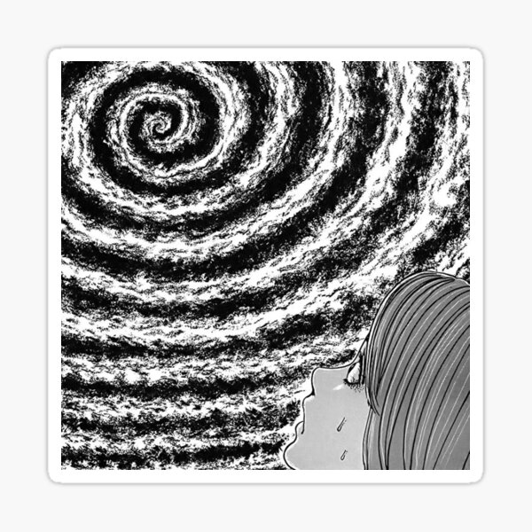 Aperçu de l'œuvre Manga d'horreur en spirale 030 créée et vendue par SupaGaijin.
