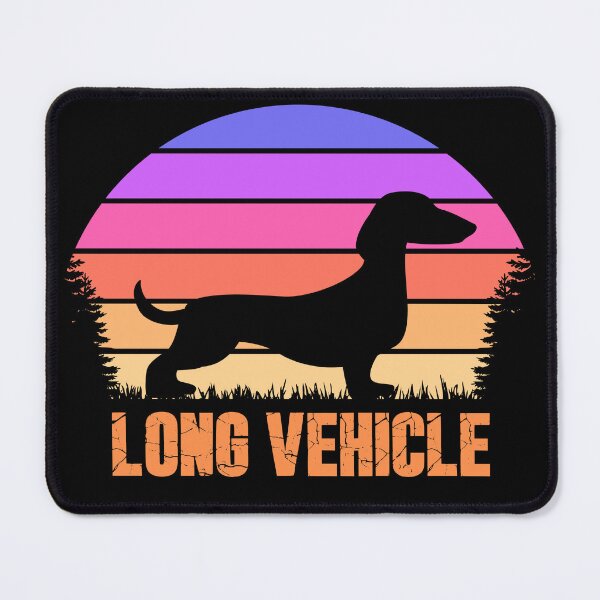 Item preview, long vehicle dachshund  designed and sold by Kuki-shop.
