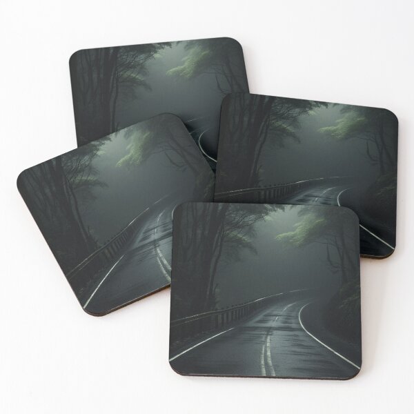 Item preview, Empty mountain road designed and sold by densok.