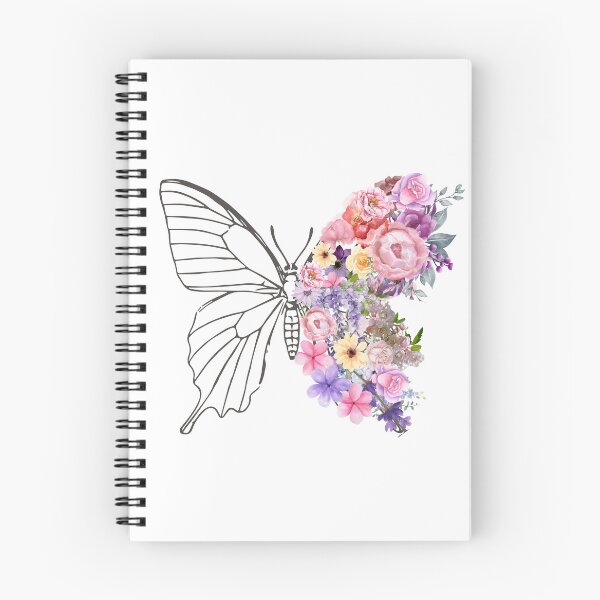 Item preview, Butterfly with Flower Wings designed and sold by RokaaShop.