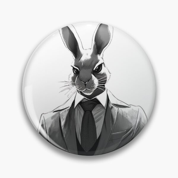 Item preview, Cottontail Crime Boss: Mafia Rabbit T-Shirt designed and sold by Mercixai.