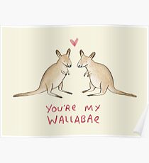 Wallabae Poster