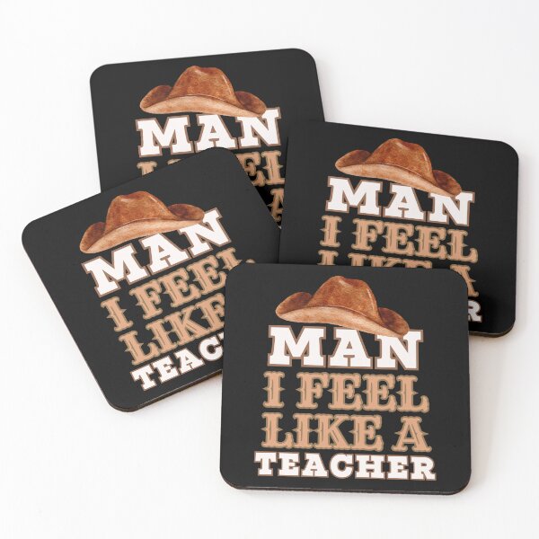 Item preview, Man I Feel Like A Teacher Western Cowboy Hat,Teacher Gift designed and sold by Mixture-DESIGN.