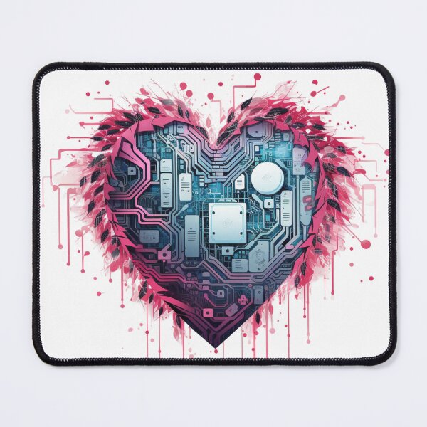 Item preview, Digital heart designed and sold by LazyLifestyle.
