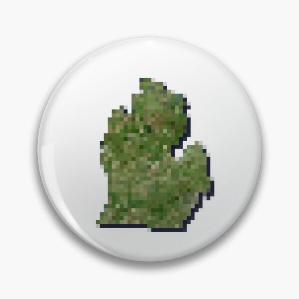 Item preview, Pixel Michigan Lower Peninsula designed and sold by Patchouli-Arts.