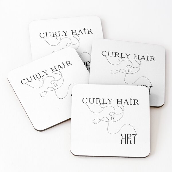 Item preview, curly hair is art nice fun design designed and sold by Simea8.