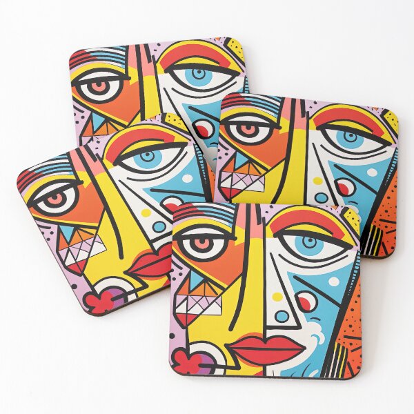 Item preview, Portraits With Graphic Edge designed and sold by Retro Type.