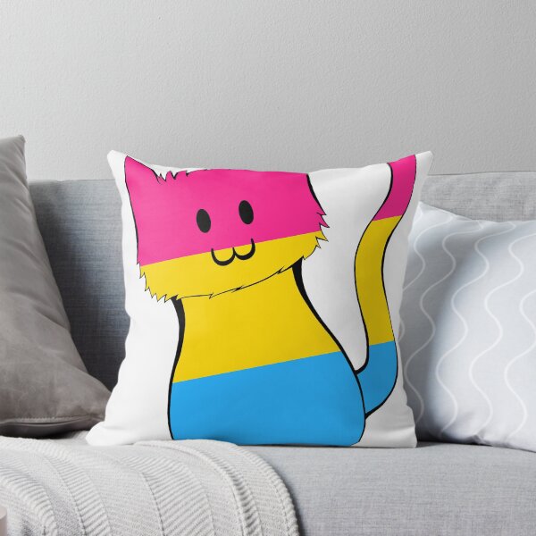 Item preview, Little Round Kitten - Pansexual Flag designed and sold by MadKiska.