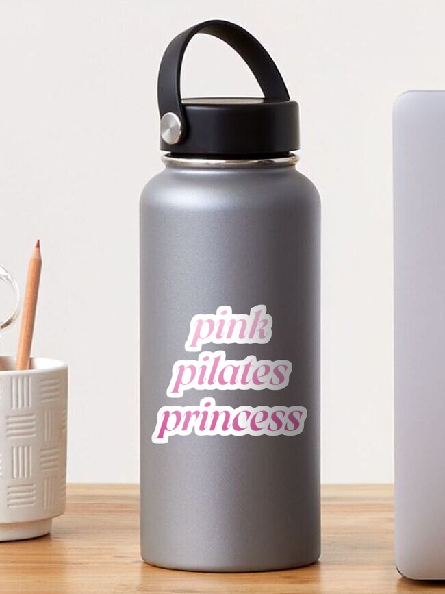 pink pilates princess aesthetic Sticker for Sale by