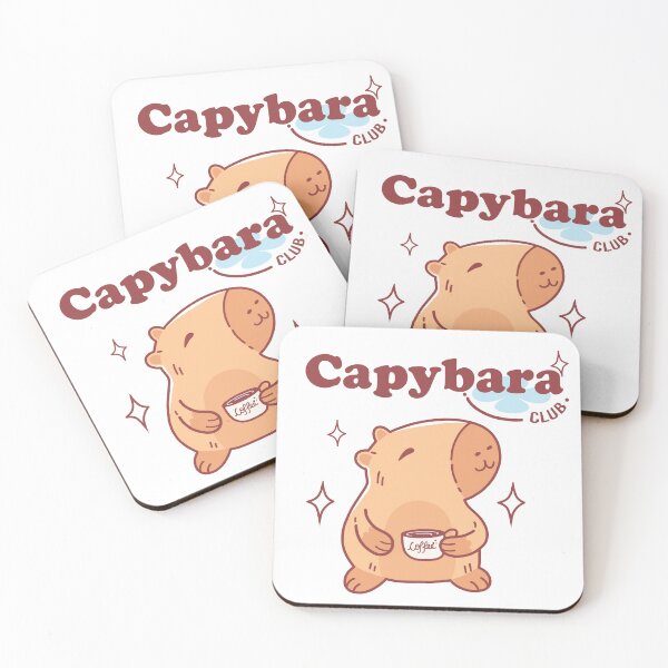 Aperçu de l'œuvre Capybara club créée et vendue par CarolCaju.