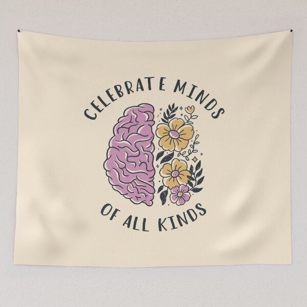 Item preview, Celebrate Minds Of All Kinds III designed and sold by Lemon Pepper.