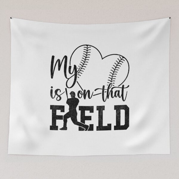 Item preview, Funny My Heart is on That Field Baseball Softball Mom Player designed and sold by Best Designer.