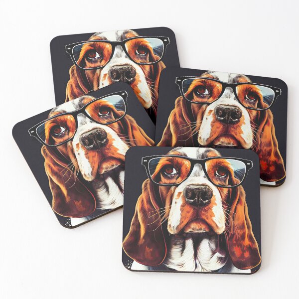 Item preview, Hipster Dog Abby #dog designed and sold by JBJart.