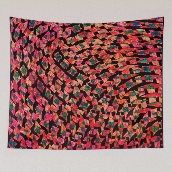Item preview, Artistic abstract pattern in red tones designed and sold by studio468.