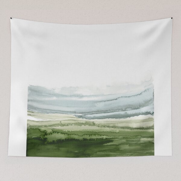 Item preview, Watercolor landscape  designed and sold by ElaSzczepaniak.