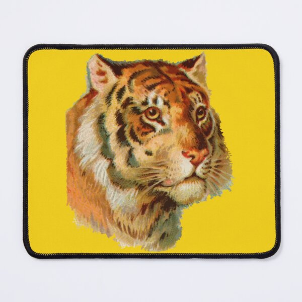 Item preview, Yellow Tiger Portrait designed and sold by Sunflower5576.