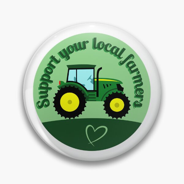 Item preview, Support your local farmers drawing designed and sold by Blondiabshop.