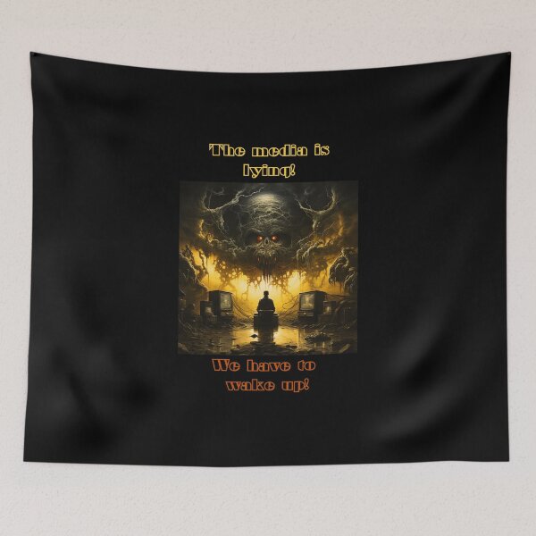 Item preview, The media is lying. We have to wake up! designed and sold by STO1KA.