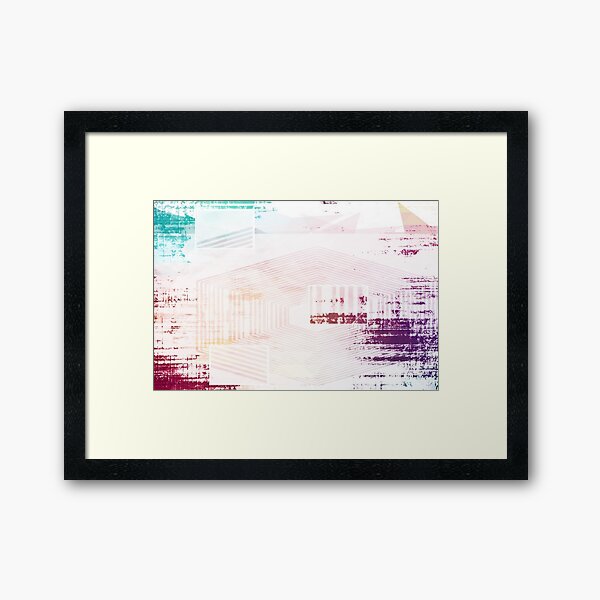 Create + Flow Framed Art Print