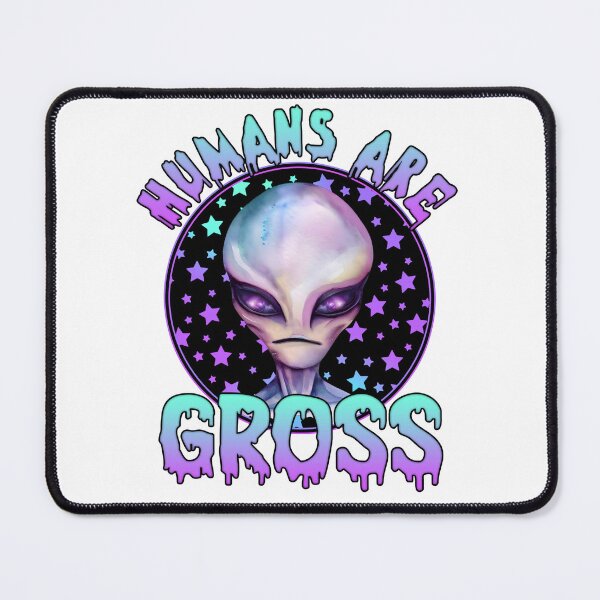 Item preview, Funny Alien UFO Extraterrestrial Humans Are Gross designed and sold by ttuniques.