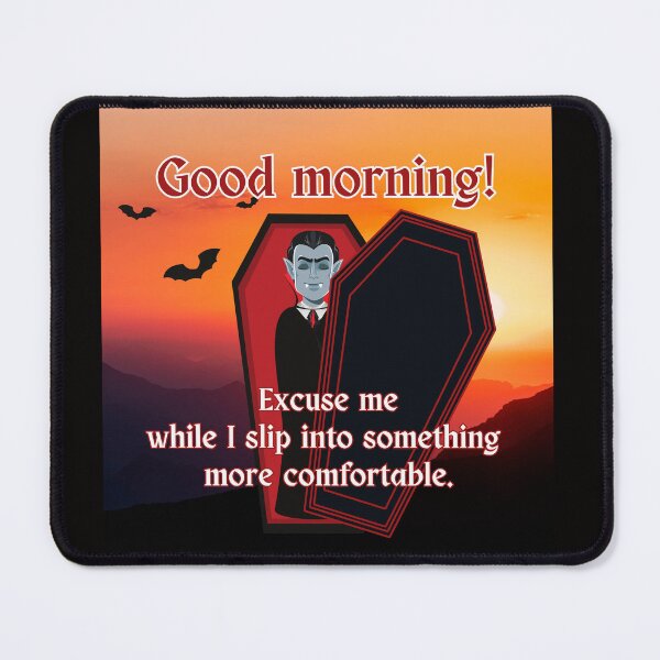 Item preview, Good Morning Vampire Artwork designed and sold by Scotti Cohn.