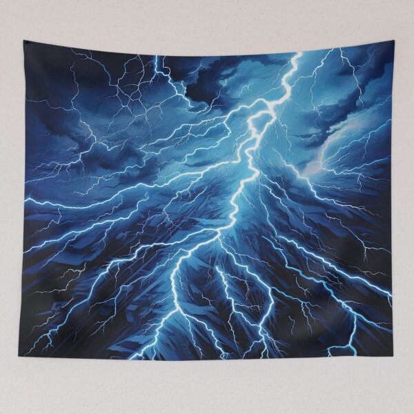 Item preview, Electricity Will Kill You Blue Graphic T-Shirt Dress designed and sold by Digital-Art-Co.