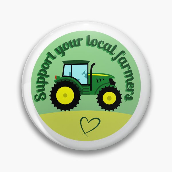 Item preview, Support your local farmers drawing designed and sold by Blondiabshop.