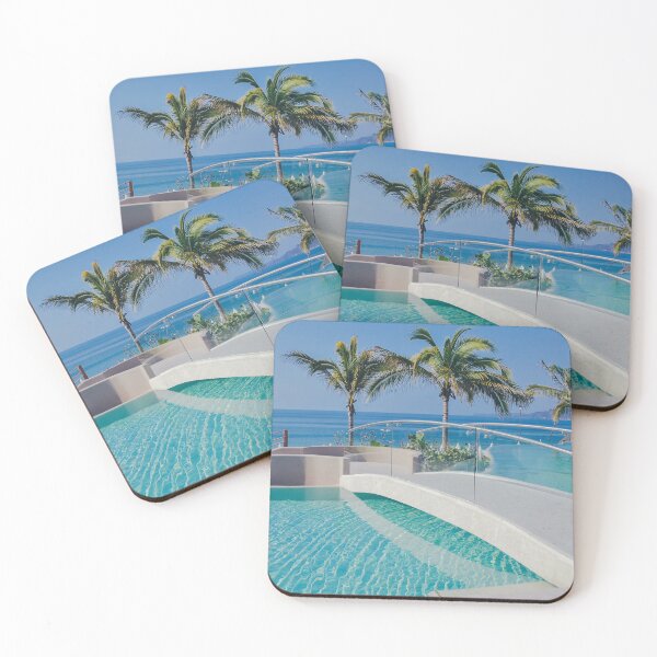 Item preview, Beach Resort Palm Trees Travel Mexico designed and sold by chonkandbeans.