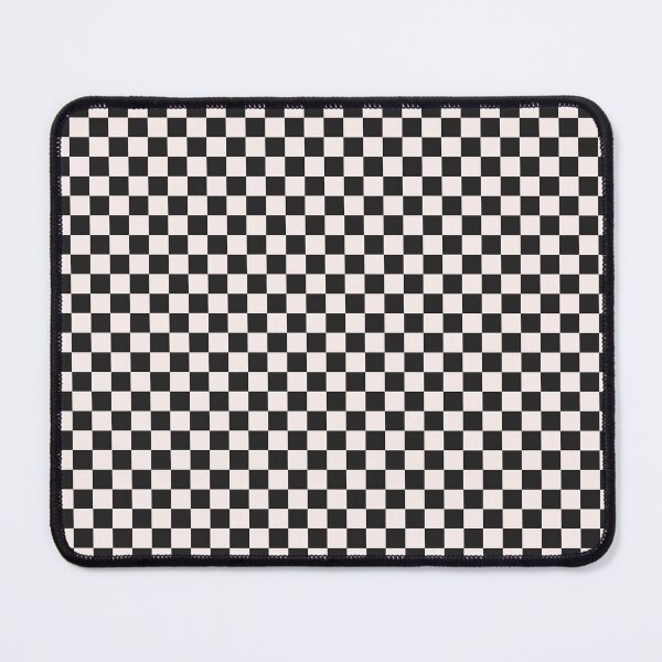 Item preview, Patrón de tablero de ajedrez en carbón y beige, ¡un diseño de "Jaque mate"! designed and sold by StudioSquiggly.